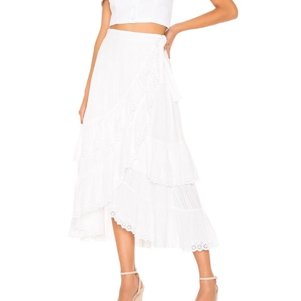 LoveShackFancy Halle Skirt